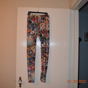 Retro Print Leggings